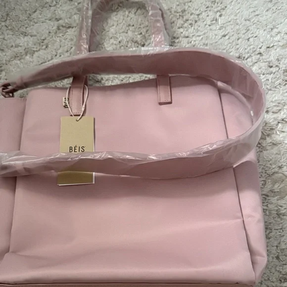 BEIS Pink Tote Bag - Picture 7 of 9